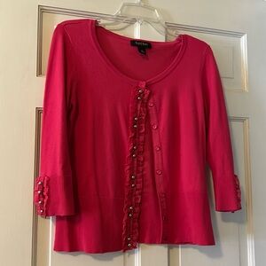 Small pink sweater White House Black Market